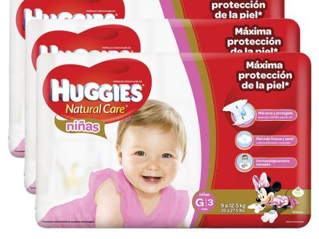 etapa 3   114 panales huggies natural care   ninas Online Sale