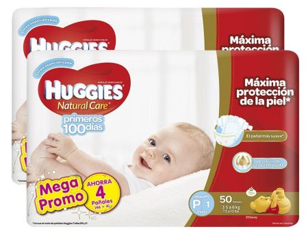 etapa 1    100 panales huggies natural care primeros 100 dias pequeno   unisex Online now