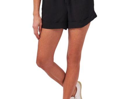 CECE Womens Pocketed Wide Leg Shorts Online Hot Sale