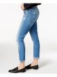 7 FOR ALL MANKIND Womens Blue Boyfriend Jeans Hot on Sale