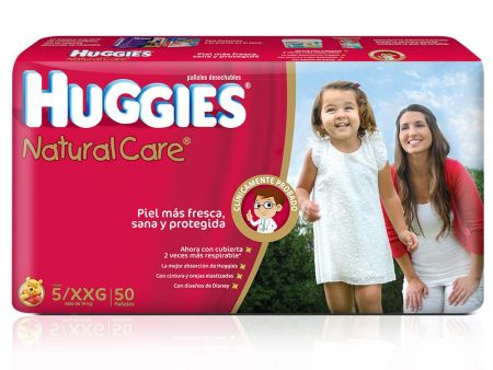 etapa 5   50 panales huggies natural care   unisex Online Sale