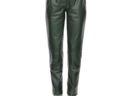 ALBERTA FERRETTI Womens Black Zippered Pocketed Hook And Bar Closure Pleated Cocktail Straight leg Pants Online now