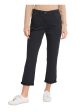 BARBOUR Womens Navy Stretch Zippered Pocketed Mid Rise Chino Wear To Work Cropped Pants Sale