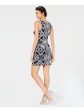 SPEECHLESS Womens Black Glitter Printed Sleeveless Jewel Neck Short Body Con Dress Hot on Sale