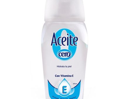 aceite con vitamina e cero 400ml Hot on Sale