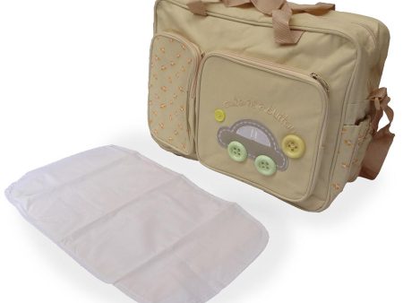 panalera con cambiador button beige Online