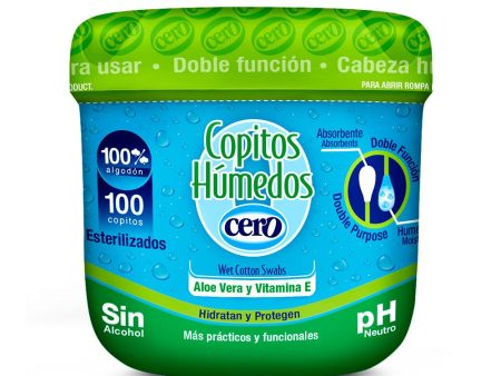 copitos humedos aloe vera cero 100u Online now