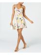 SPEECHLESS Womens Floral Sleeveless Sweetheart Neckline Mini Party Fit + Flare Dress Fashion