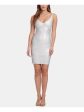 MARCIANO Womens Zippered Spaghetti Strap Above The Knee Party Body Con Dress Online