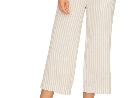 SANCTUARY Womens Front Tie Striped Formal Pants on Sale