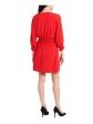 MSK Womens 3 4 Sleeve Above The Knee Evening Fit + Flare Dress on Sale