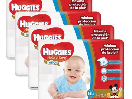 etapa 2   160 panales huggies natural care   ninos For Sale