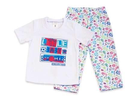 pijama bebe manga corta pantalon on Sale