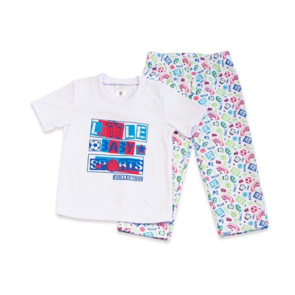 pijama bebe manga corta pantalon on Sale