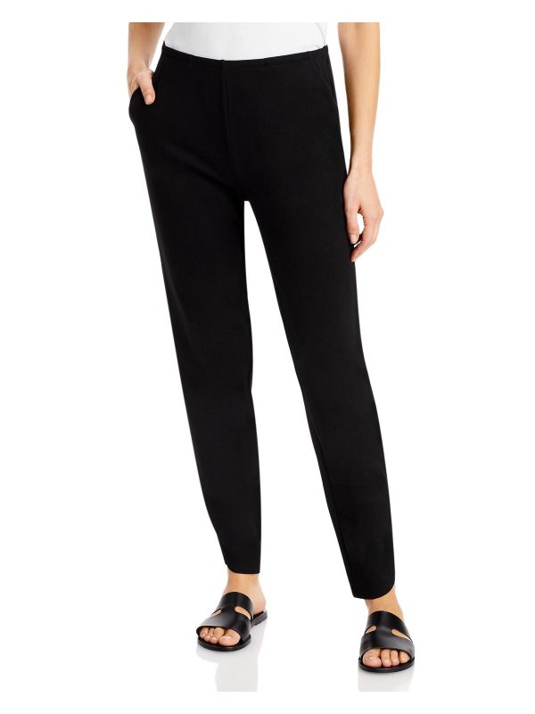 & BASICS Womens Pocketed Wear To Work Straight leg Pants Online Sale