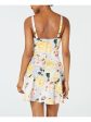 SPEECHLESS Womens Floral Sleeveless Sweetheart Neckline Mini Party Fit + Flare Dress Fashion