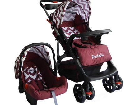 coche con portabebe vinotinto Hot on Sale