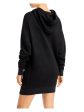 N: PHILANTHROPY Womens Cut Out Long Sleeve Short Sweatshirt Dress Hot on Sale