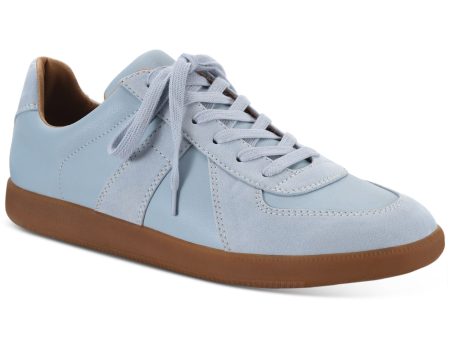 INC Mens Light Blue Padded Harlan Round Toe Platform Lace-Up Athletic Sneakers Shoes M on Sale