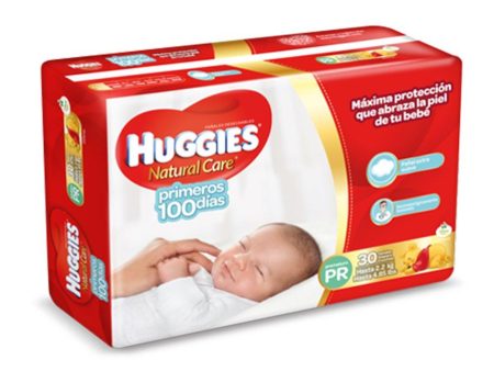 prematuro   30 panales huggies natural care primeros 100 dias  unisex For Discount