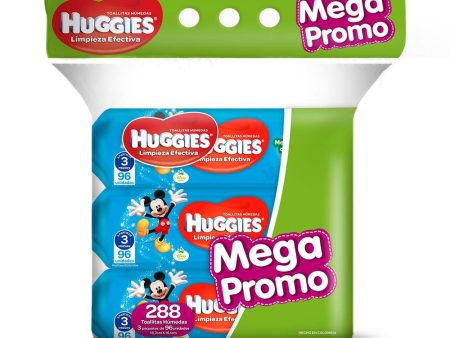 toallitas humedas   288 huggies active fresh   mickey Fashion