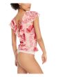 GUESS Womens Floral Bodysuit Discount