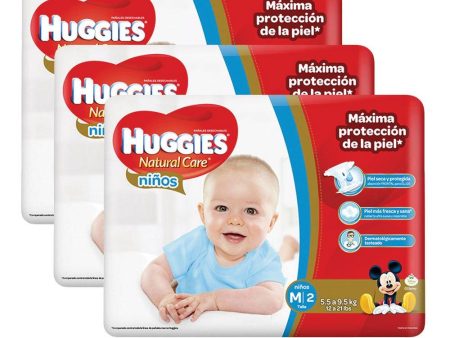 etapa 2   120 panales huggies natural care   ninos Online Sale