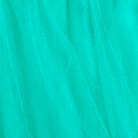 SAY YES TO THE PROM Womens Turquoise Beaded Zippered Lined Sleeveless V Neck Full-Length Formal Gown Dress Hot on Sale