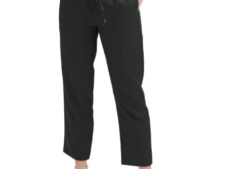 DKNY Womens Stretch Pocketed Straight leg Pants Hot on Sale