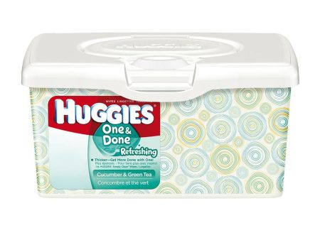 toallitas humedas   64 huggies oneydone   unisex For Sale