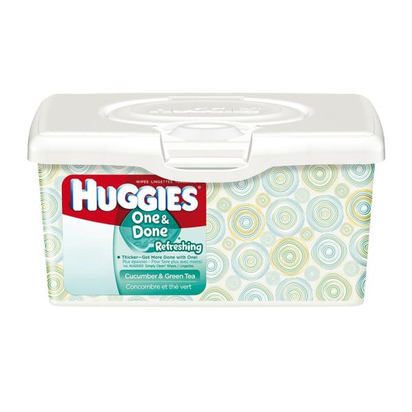 toallitas humedas   64 huggies oneydone   unisex For Sale