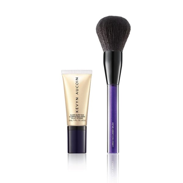 Glass Glow Face and Body Gloss & Brush Duo Cheap