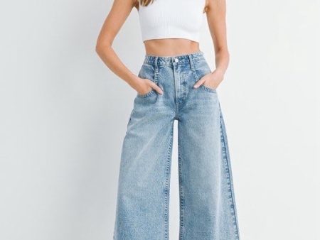 London Medium Denim Jeans Hot on Sale