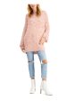 SUN+ MOON Womens Pouf Tunic Sweater Fashion