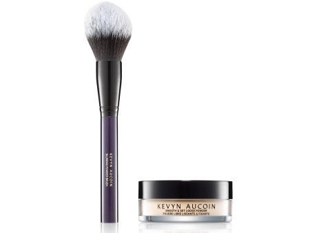 Smooth and Set Powder & Blurring Powder Brush Hot on Sale