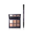 Contour Eyeshadow Palette & Duet Precision Brush Duo Hot on Sale