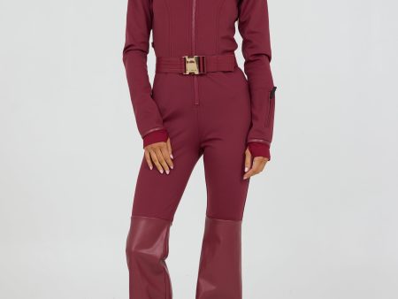 WNTR Bittersweet Flare Leg Ski Suit Hot on Sale