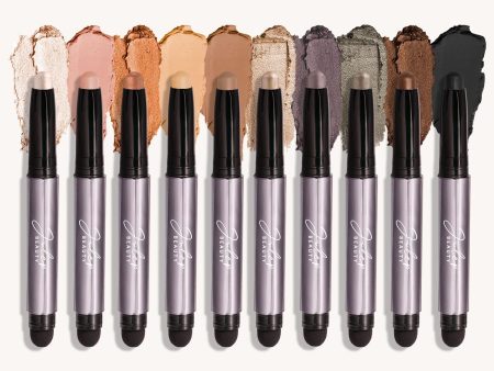 Eyeshadow 101  10 Piece Crème-to-Powder Eyeshadow Stick Set Online Hot Sale