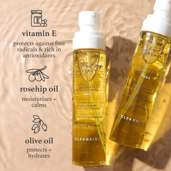 Vitamin E Hydrating Cleansing Oil + Makeup Remover Hot on Sale