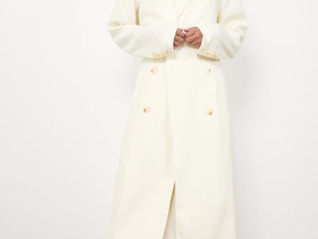 Could Never Be Me Eggshell Coat Online Hot Sale