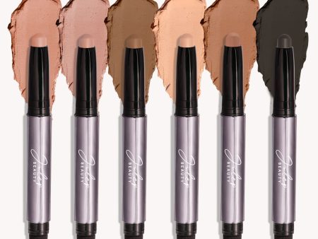 Matte Magic - Eyeshadow 101 Crème-to-Powder Waterproof Eyeshadow Stick Set (6 PC) Online Sale