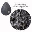 Charcoal Konjac Face Sponge Exfoliating Cleansing Tool Cheap