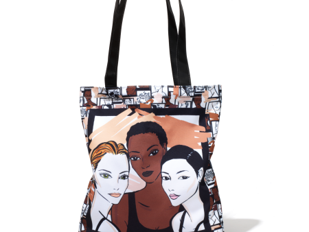 Making Faces Tote Bag For Sale