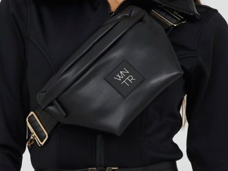 WNTR Onyx Leather Belt Bag Online Hot Sale