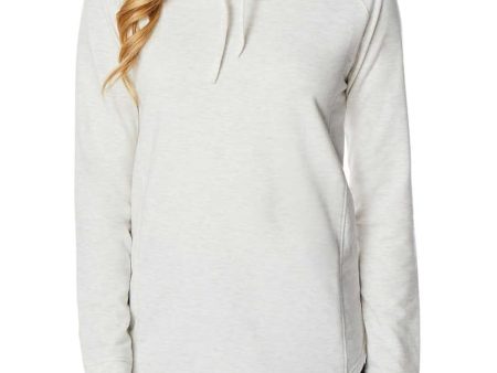 32 DEGREES HEAT Womens Ivory Heather Sweatshirt Online Sale