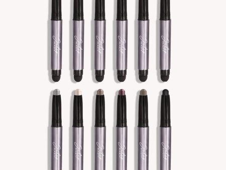 Moonlight and Daylight 12 Piece Eyeshadow 101 Crème-to-Powder Eyeshadow Stick Set Online now