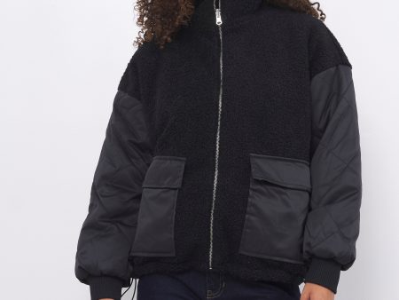 Chilly Season Black Jacket Online Hot Sale