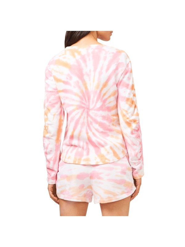 1. STATE Womens Stretch Tie Tie Dye Shorts Online Sale