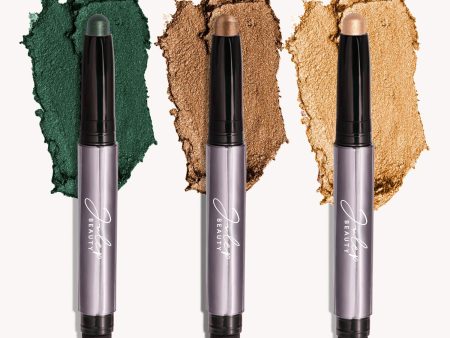 Hazel-Eyed & Happy: Eyeshadow 101 Crème-to-Powder Eyeshadow Stick Trio Fashion