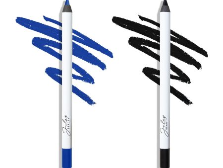 Free When Pencil Met Gel All-Day Eyeliner Duo: Ocean Blue & Blackest Black For Cheap